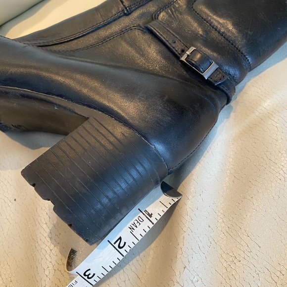 Thinsulate winter boots genuine leather black size 6 - Picture 10 of 10